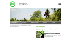 Desktop Screenshot of mr-tauber-franken.de